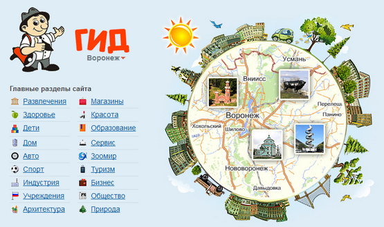 www.voronezhgid.ru - гид по Воронежу