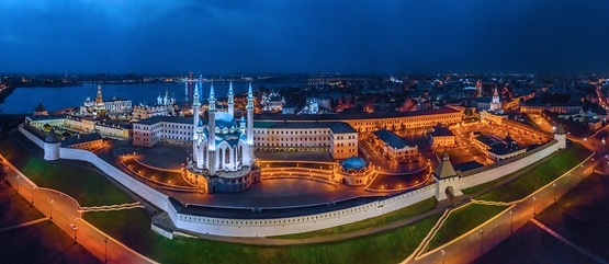 ночная Казань