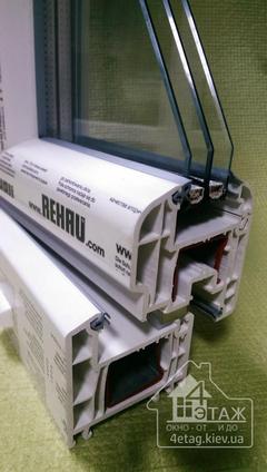 Пластиковые окна rehau brillant-design, компания 4 этаж Окно От и До