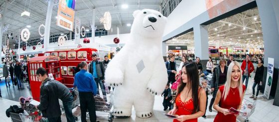 ростовые куклы на рекламные мероприятия