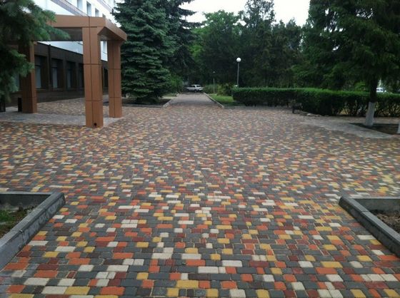тротуарная плитка старый город