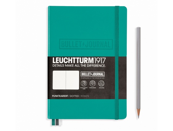 Блокнот Leuchtturm1917 Bullet Journal, изумрудный
