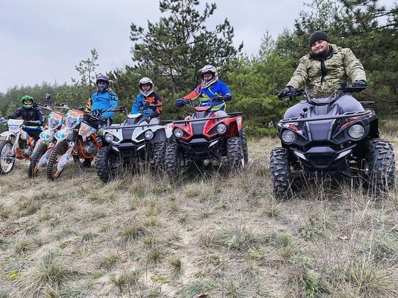 прогулянка на квадроциклі