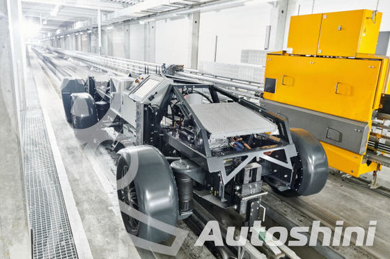 Автоматизированная установка для тестирвоания шин от Continental