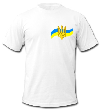 футболки с украинской символикой