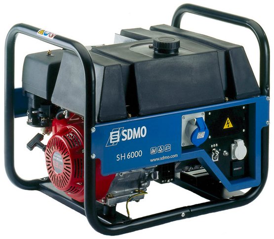 Бензиновый генератор SDMO SH 6000S